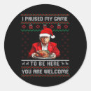 Search for pause stickers Xmas
