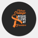 Search for orange ribbon stickers Month