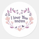 Search for love you mom stickers Mum