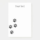 Search for paw print post it notes Cute