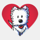Search for westies stickers Heart