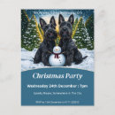Search for scottish party invitations Scottie dog