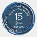 Search for 15th anniversary stickers 15 years