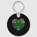Search for green ribbon key rings Anti biden