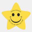 Search for star face stickers Happy