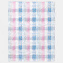 Search for blue and white check gingham blankets Chic