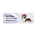 Search for cardigan corgi return address labels Animal