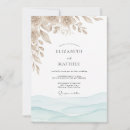Search for serenity blue wedding invitations Watercolor