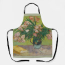 Search for flower painting aprons Vincent van gogh