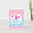 Search for gender reveal cards Blue