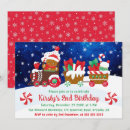 Search for gingerbread birthday invitations Snow