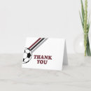 Search for soccer thank you cards Black