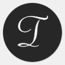 Search for monogram t stickers Elegant