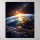 Search for earth from space posters Orbit