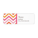 Search for chevrons return address labels Bright