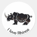Search for african rhino stickers Safari