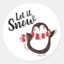 Search for cute penguin stickers Winter