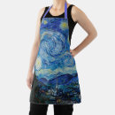 Search for fine dining aprons Starry night