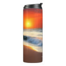 Search for orange sunset travel mugs Ocean