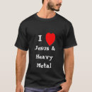Search for christian metal tshirts Religion
