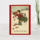 Search for victorian boy christmas cards Retro