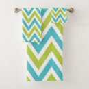 Search for chevron bath towels Green