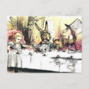 Search for alice in wonderland postcards Rabbit