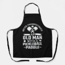 Search for old man aprons Pickleball