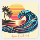 Search for retro wave stickers Tropical