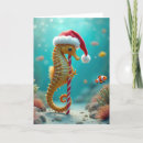 Search for seahorse christmas cards Fish