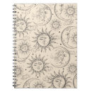 Search for moon and stars notebooks Esoteric