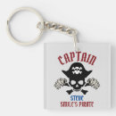 Search for ship captain key rings Pirate