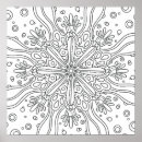 Search for colouring mindfulness posters Flower
