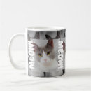 Search for gray cat mugs Meow