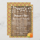 Search for fall bbq invitations String lights