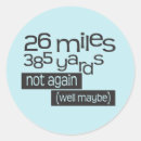Search for funny marathon stickers Runner