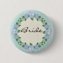 Search for blue floral wedding badges Summer