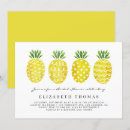 Search for pineapple bridal shower invitations Aloha