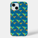 Search for colorful bird iphone cases Blue