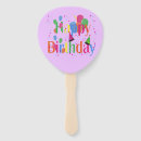 Search for happy birthday hand fans Pink