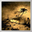 Search for martians posters H g wells