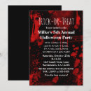 Search for blood splatter invitations Costume