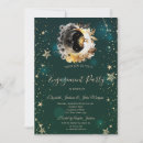 Search for moon engagement party invitations Gold