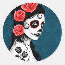 Search for blue sugar skulls stickers Roses