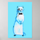 Search for cute ferret posters Blue