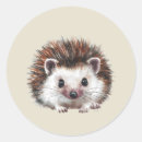 Search for cute hedgehogs stickers Animal