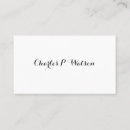 Search for man business cards Simple