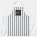 Search for grey aprons Stripes