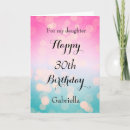 Search for pretty 30th birthday cards Pink