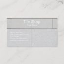 Search for tile business cards Tiler
